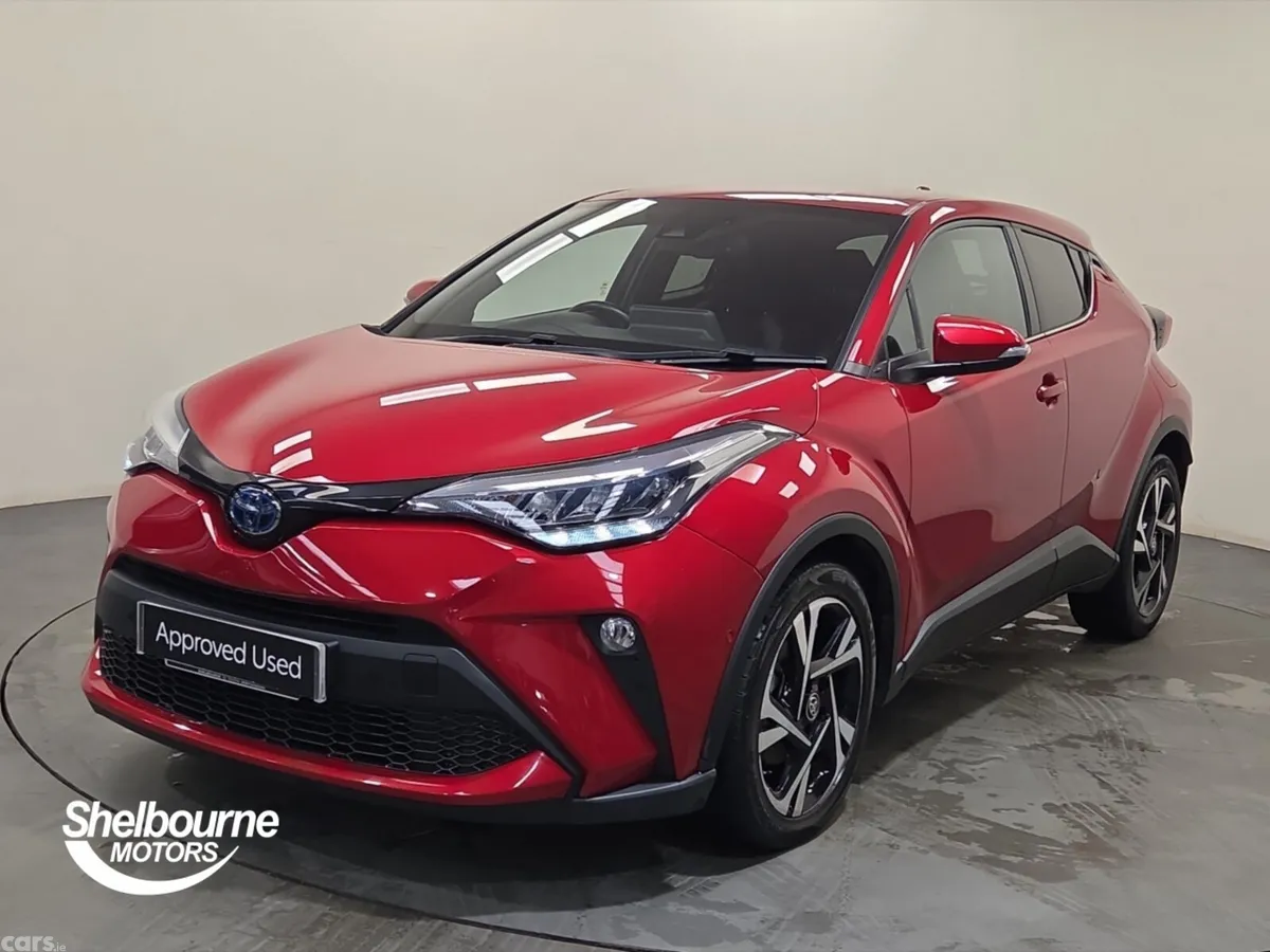 Toyota C-HR Hatchback, Petrol Hybrid, 2022, Red