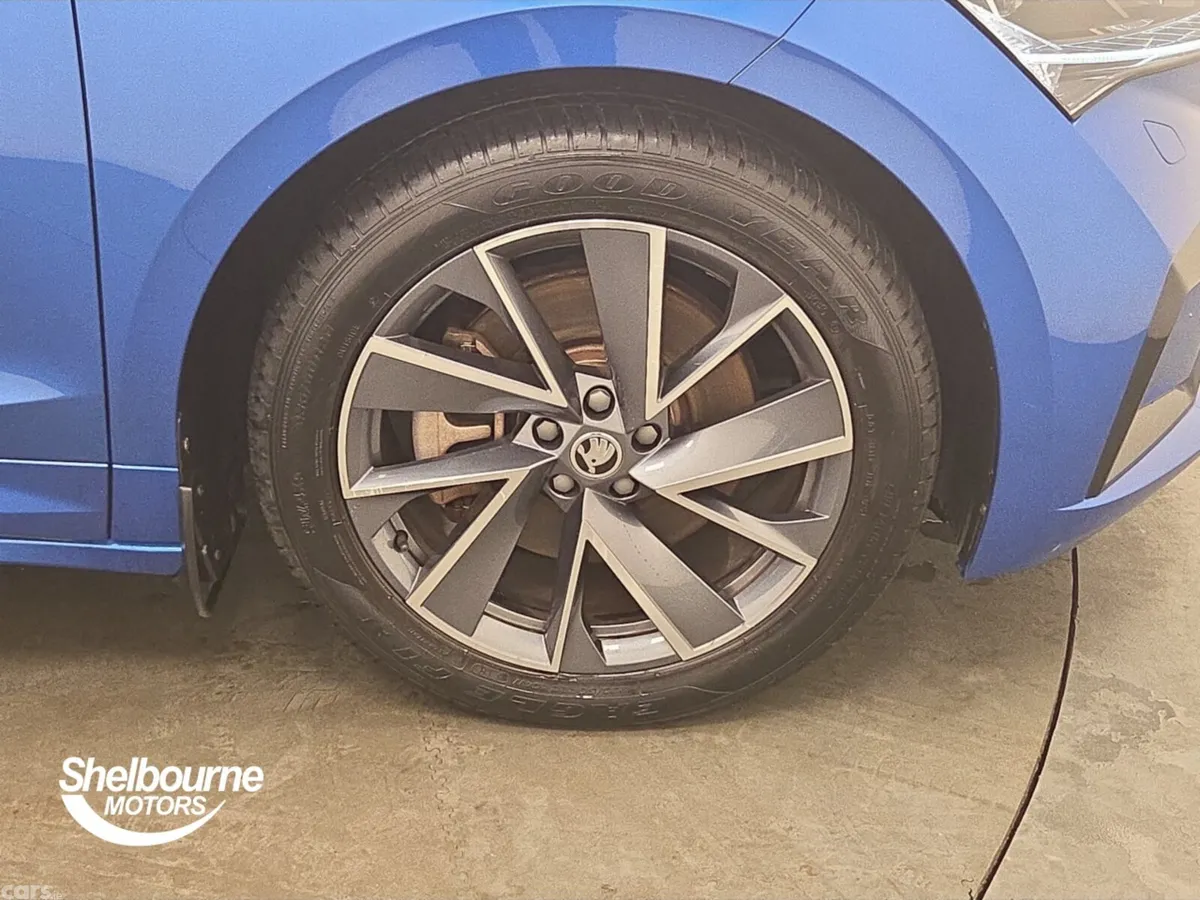 Skoda Enyaq SUV, Electric, 2023, Blue