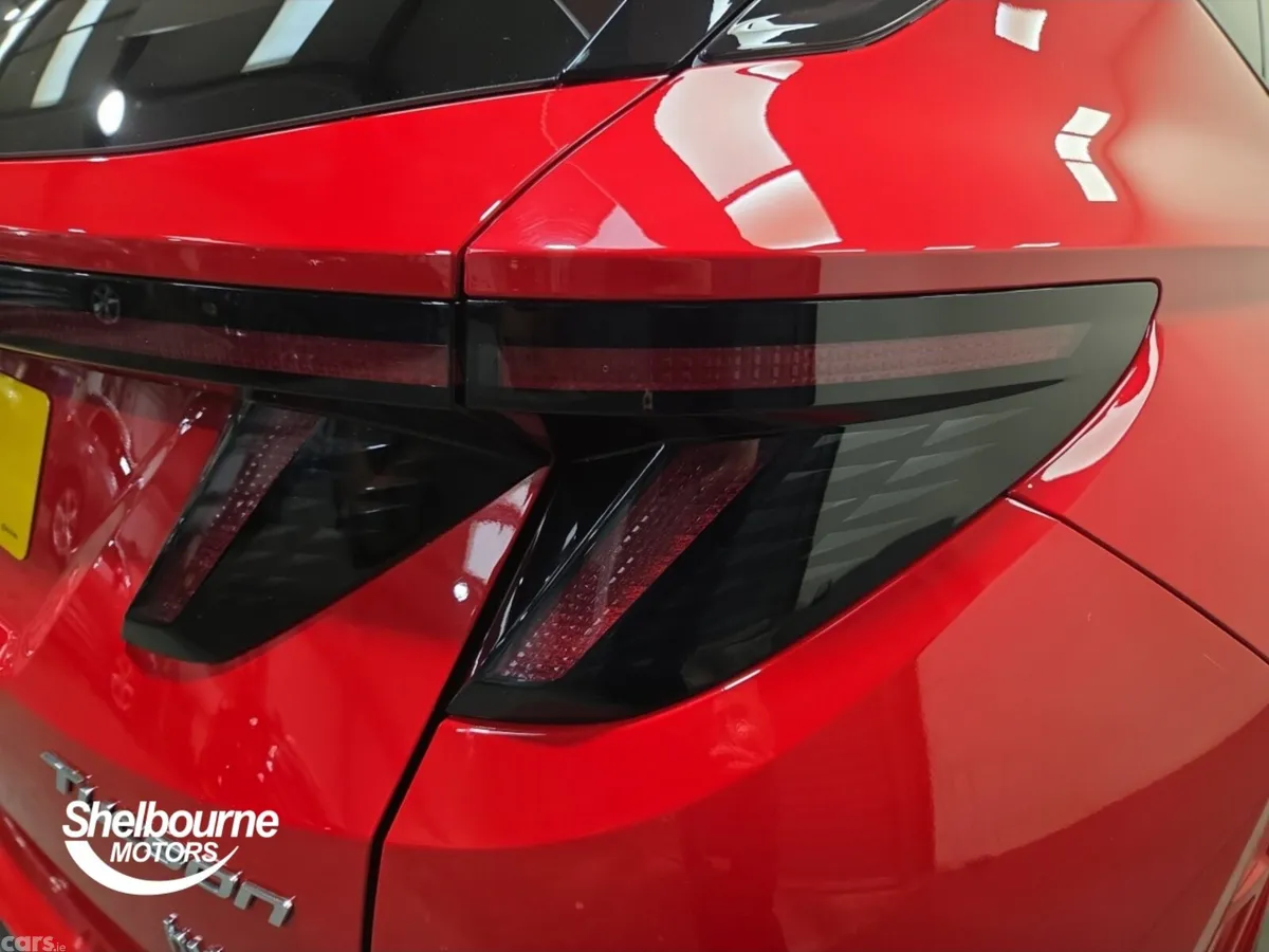 Hyundai Tucson SUV, Petrol Hybrid, 2023, Red