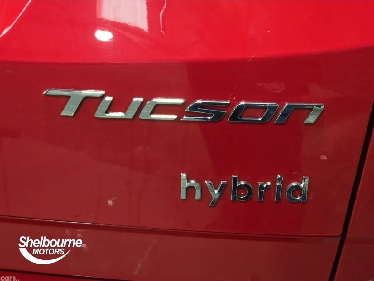 Hyundai Tucson SUV, Petrol Hybrid, 2023, Red