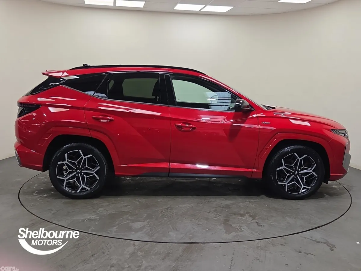 Hyundai Tucson SUV, Petrol Hybrid, 2023, Red