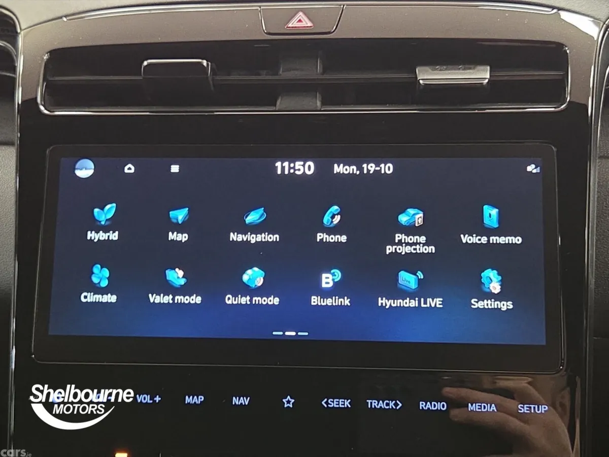 Hyundai Tucson SUV, Petrol Hybrid, 2023, Red