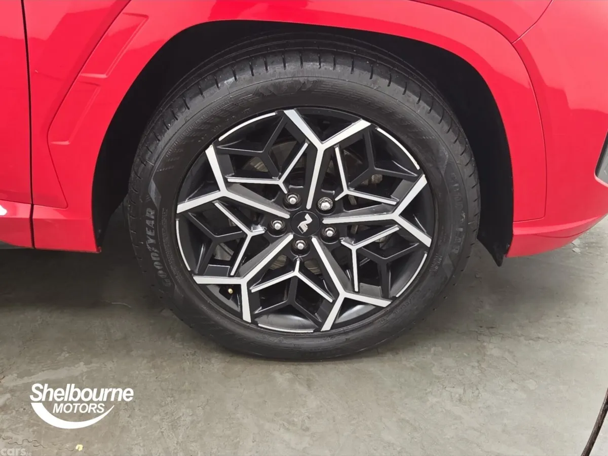 Hyundai Tucson SUV, Petrol Hybrid, 2023, Red