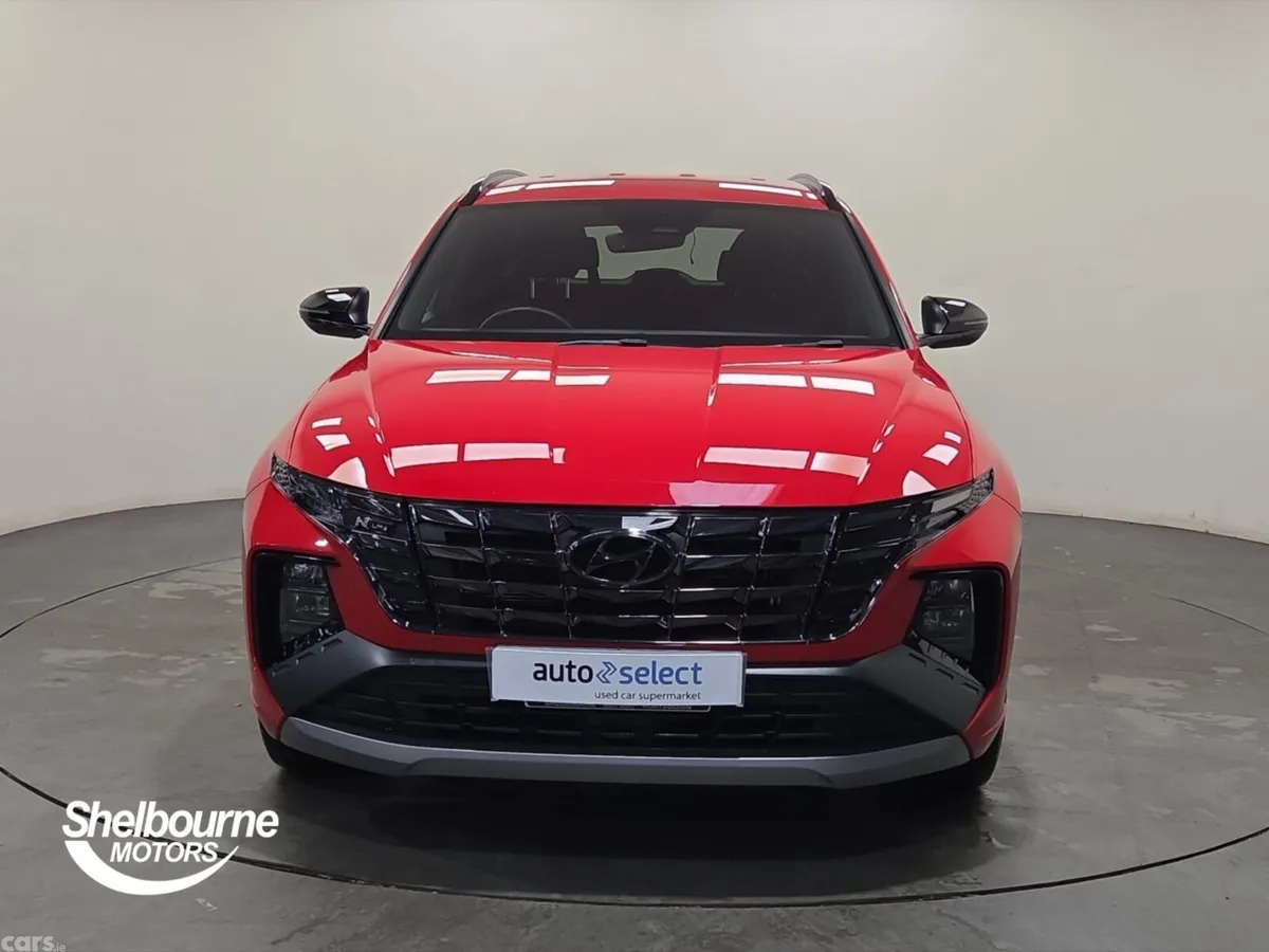 Hyundai Tucson SUV, Petrol Hybrid, 2023, Red