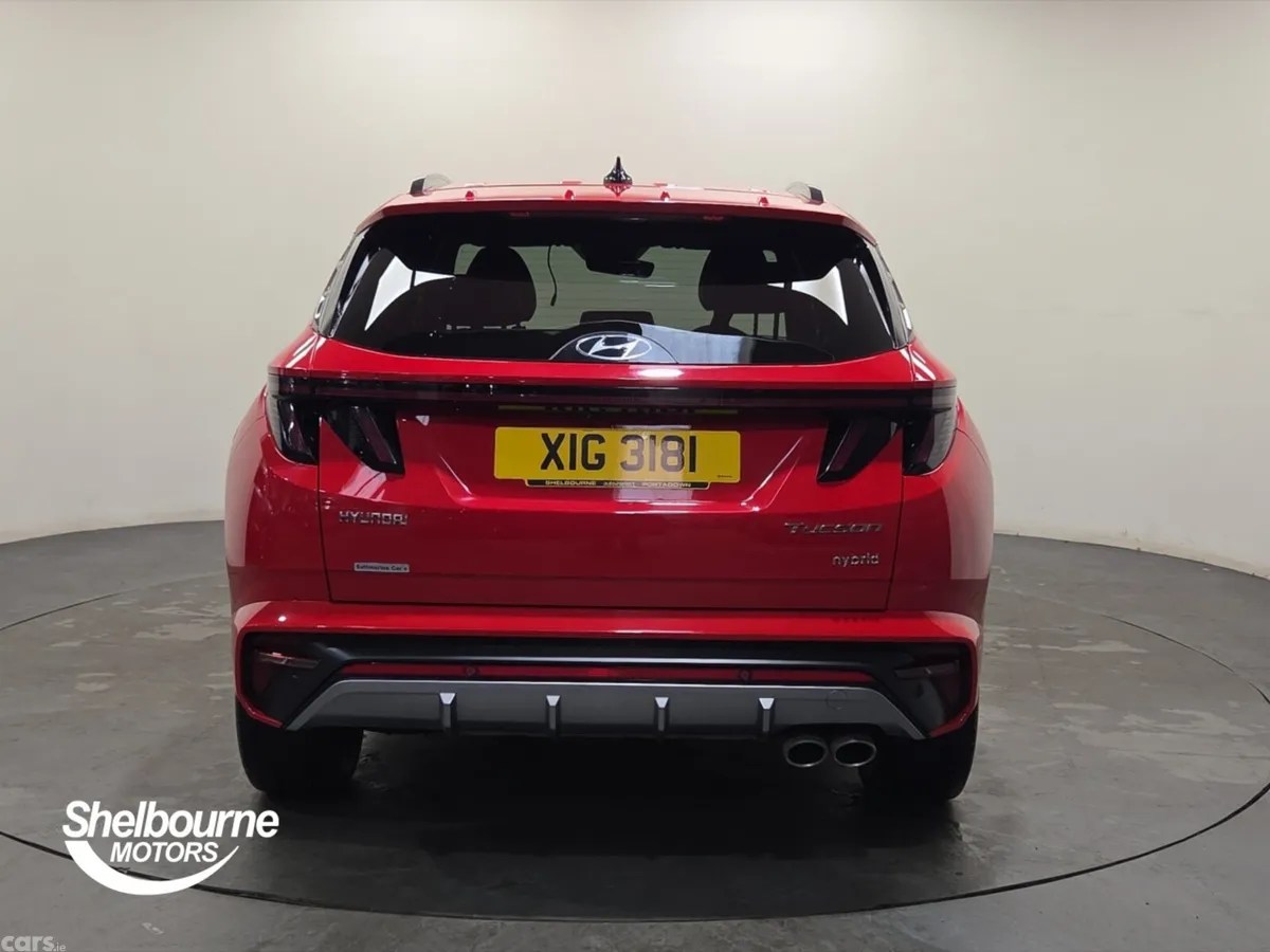 Hyundai Tucson SUV, Petrol Hybrid, 2023, Red