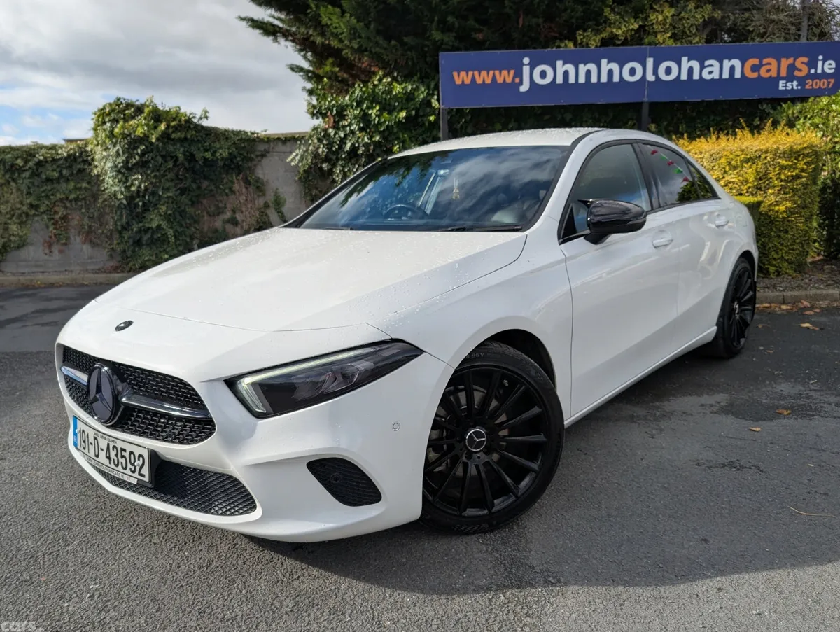 Mercedes-Benz A-Class Saloon, Petrol, 2019, White