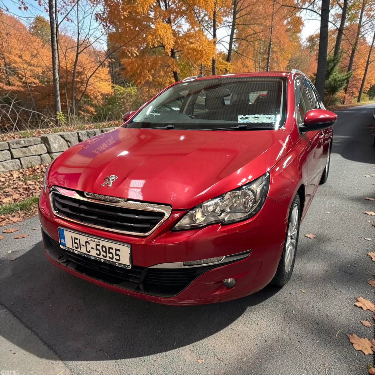 Peugeot 308 Estate, Diesel, 2015, Red