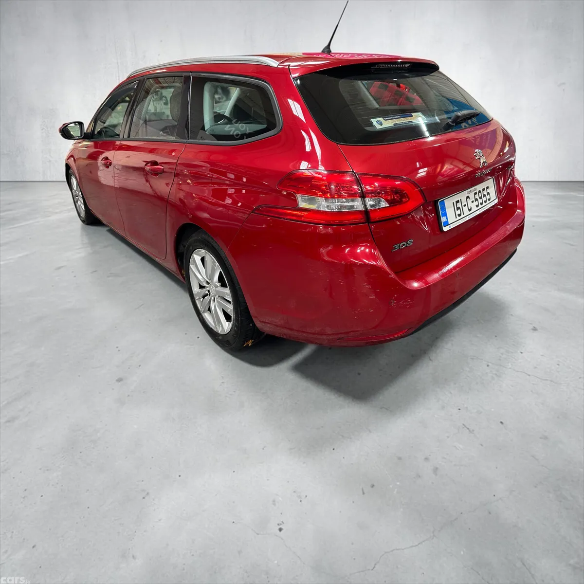 Peugeot 308 Estate, Diesel, 2015, Red