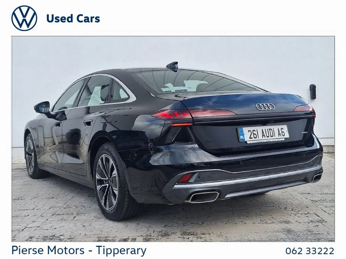 Audi A6 Saloon, Petrol Hybrid, 2026, Black