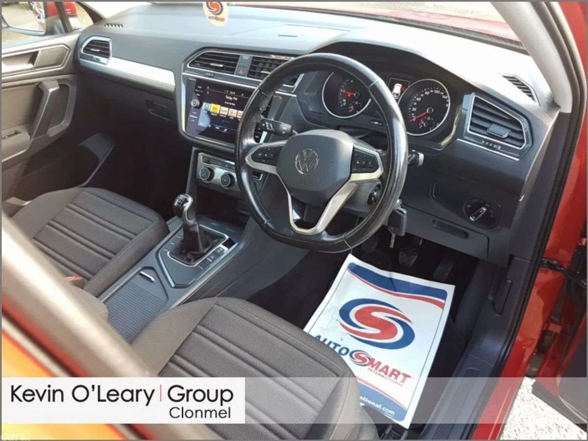 Volkswagen Tiguan SUV, Diesel, 2022, Red