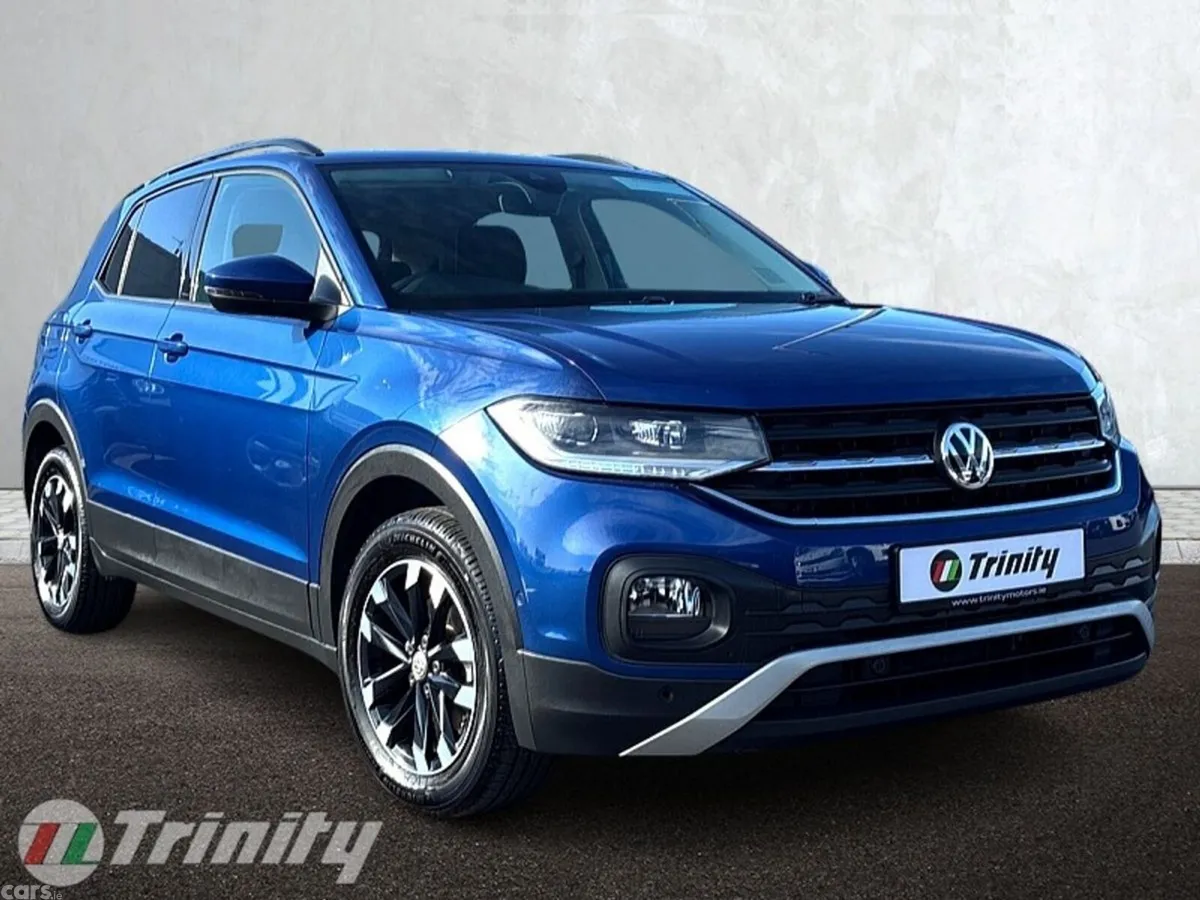 Volkswagen T-Cross SUV, Petrol, 2020, Blue