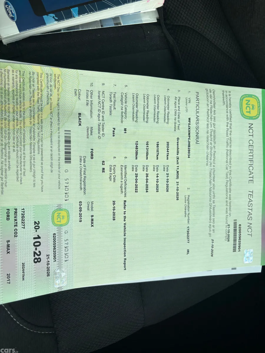 Ford S-Max MPV, Diesel, 2017, Black