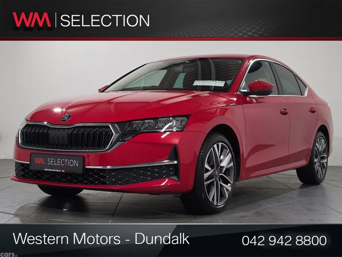 Skoda Octavia Saloon, Diesel, 2026, Red
