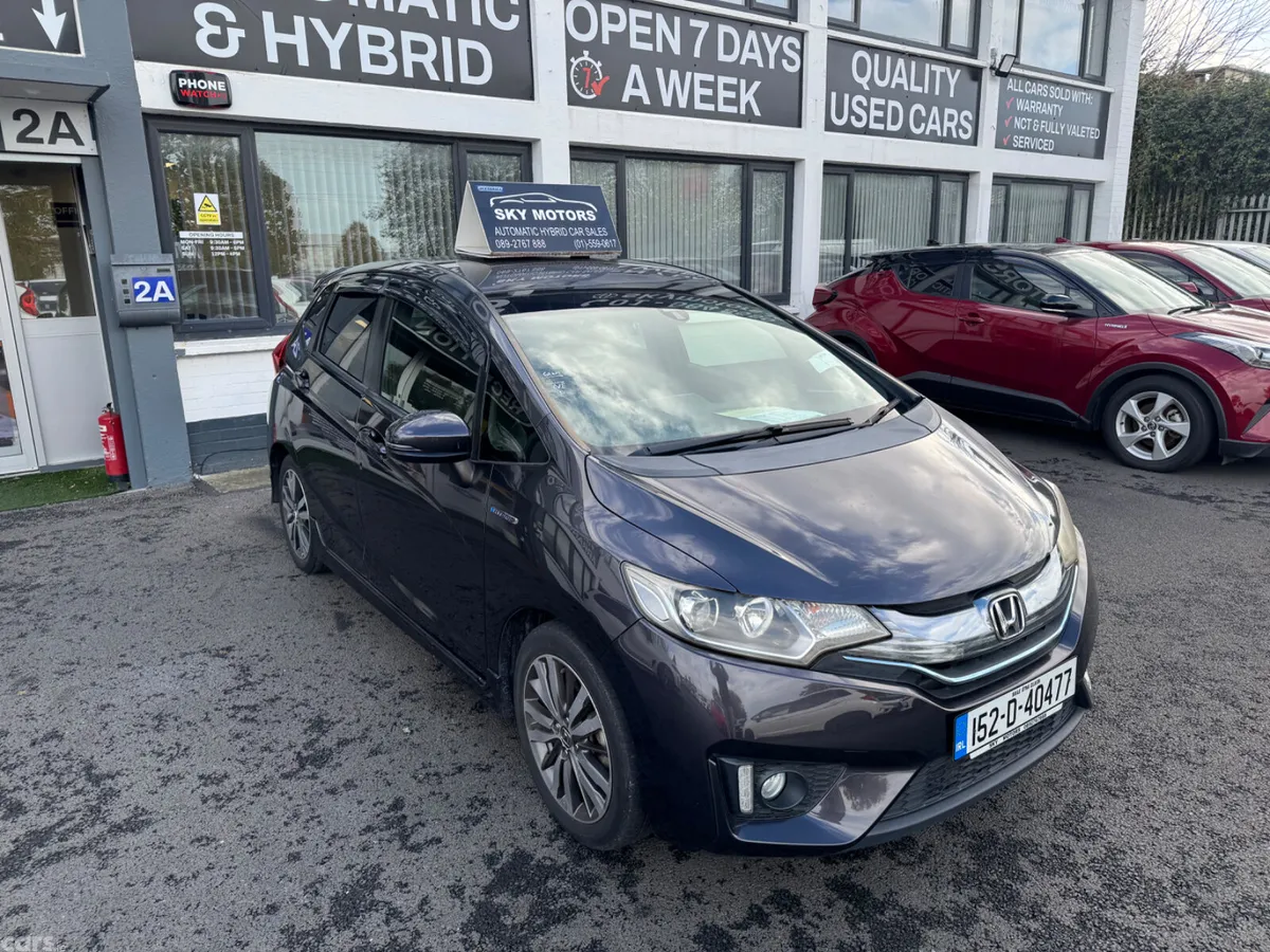 Honda Jazz Hatchback, Petrol Hybrid, 2015, Black