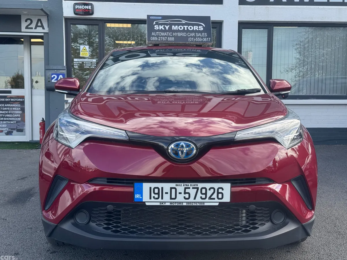 Toyota C-HR Hatchback, Petrol Hybrid, 2019, Red