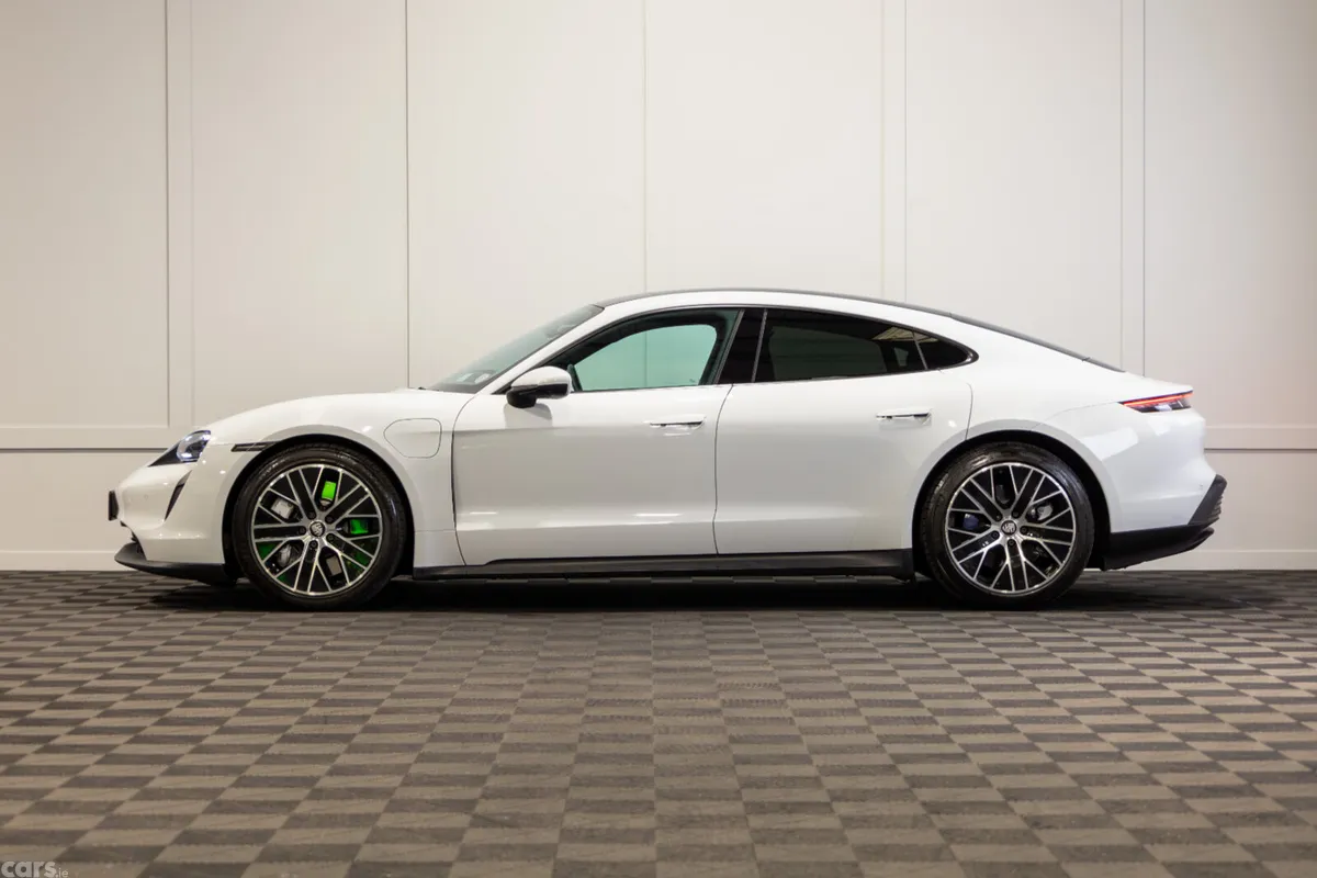 Porsche Taycan Saloon, Electric, 2022, White