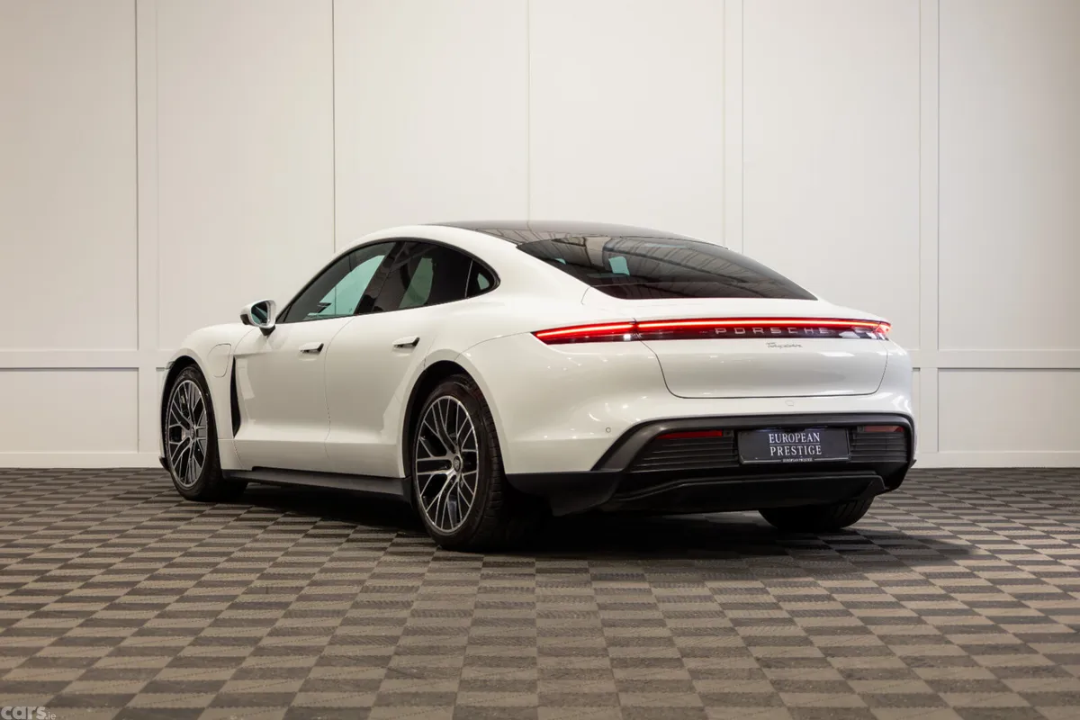 Porsche Taycan Saloon, Electric, 2022, White