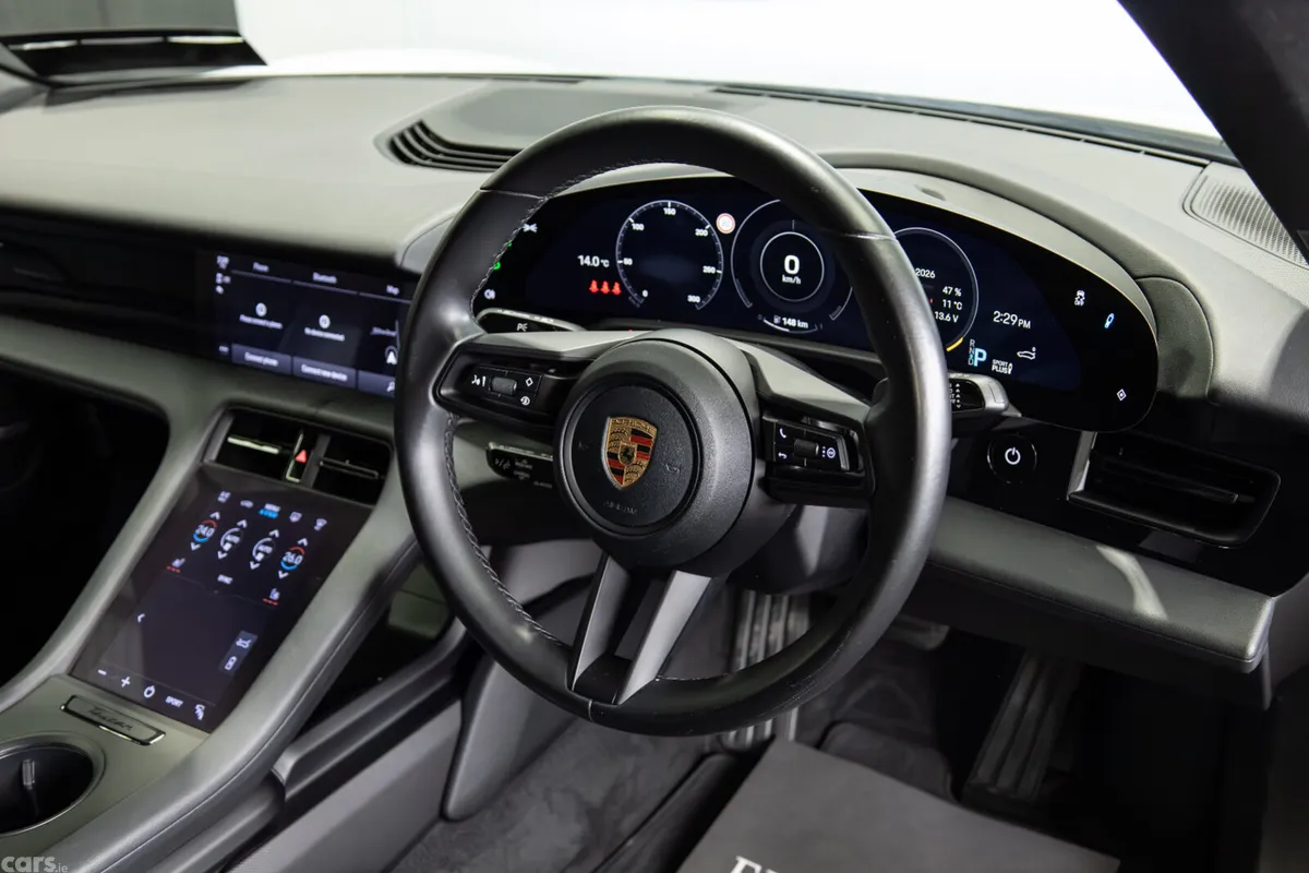 Porsche Taycan Saloon, Electric, 2022, White