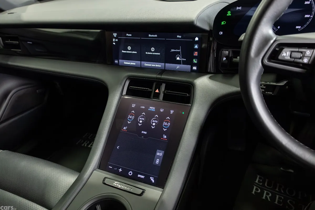 Porsche Taycan Saloon, Electric, 2022, White