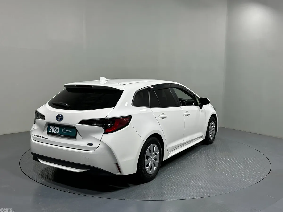 Toyota Corolla Estate, Petrol Hybrid, 2023, White