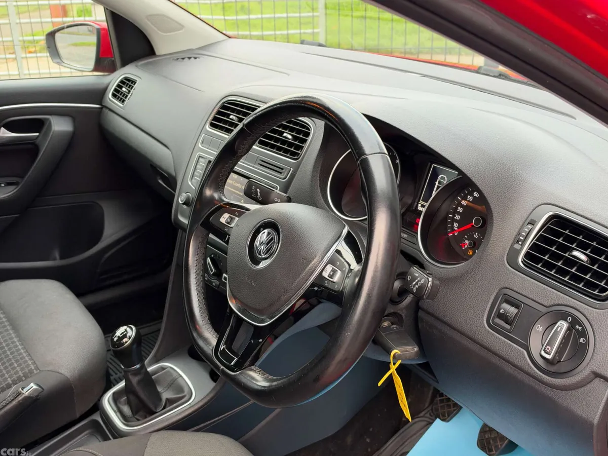 Volkswagen Polo Hatchback, Diesel, 2015, Red