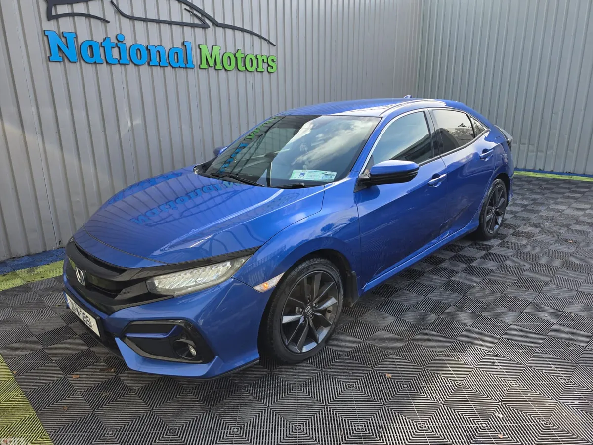 Honda Civic Hatchback, Petrol, 2021, Blue