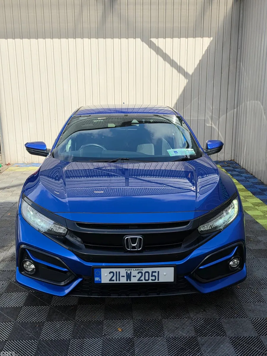 Honda Civic Hatchback, Petrol, 2021, Blue