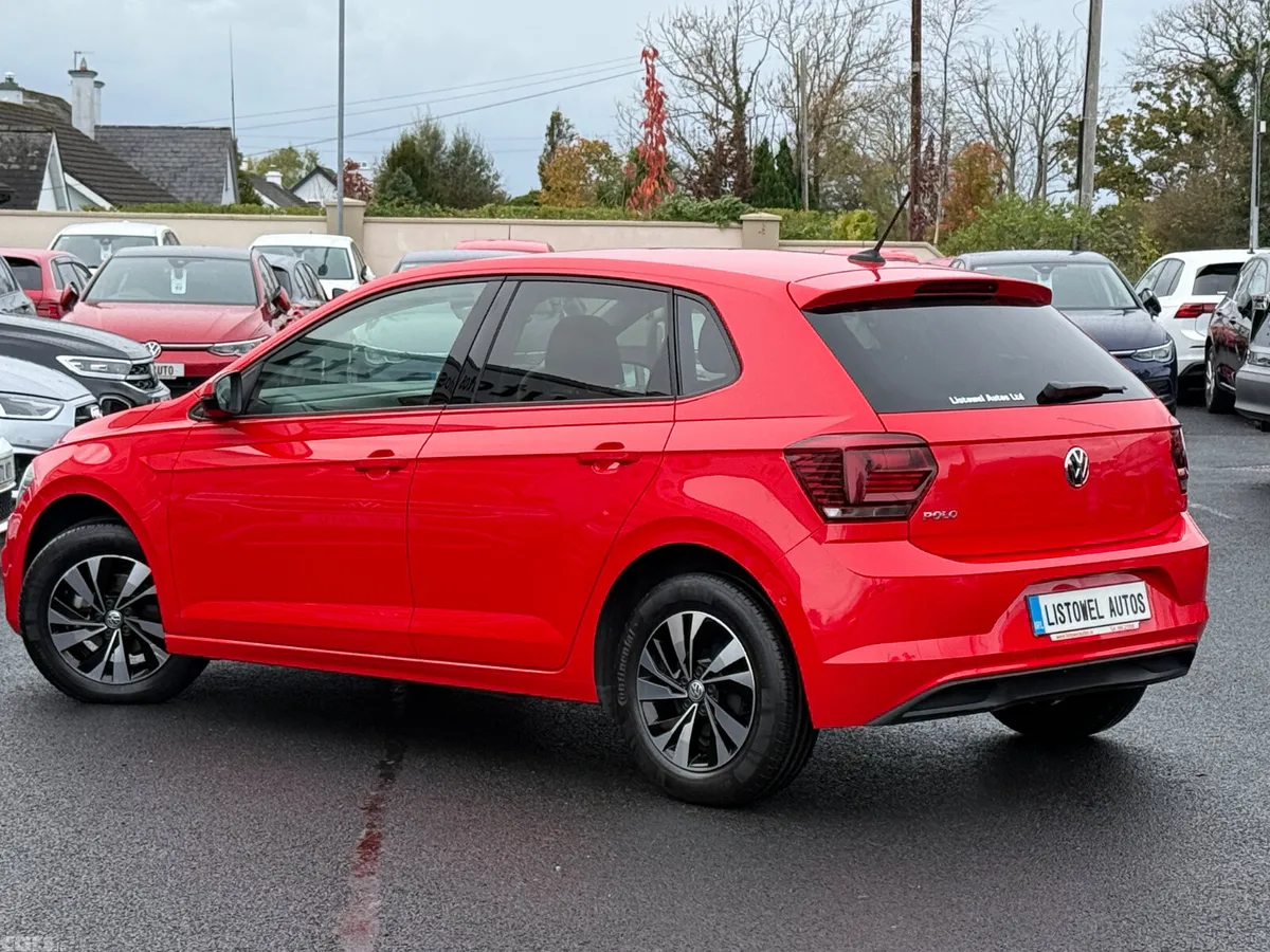 Volkswagen Polo Hatchback, Petrol, 2018, Red