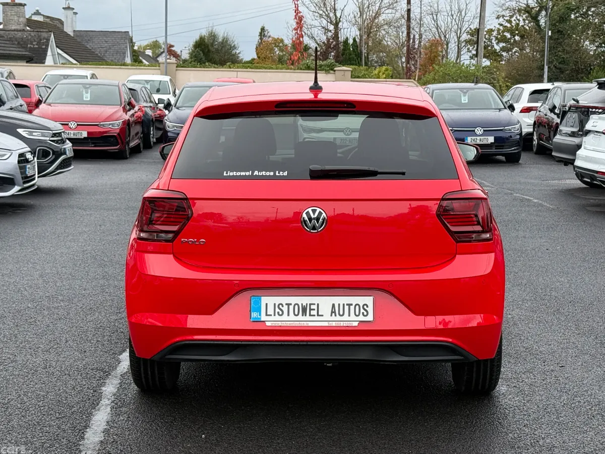 Volkswagen Polo Hatchback, Petrol, 2018, Red