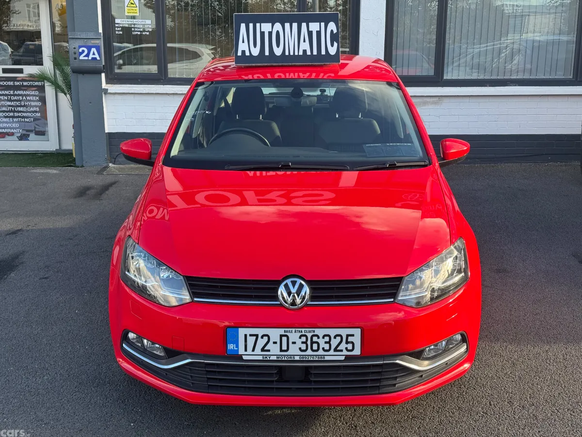 Volkswagen Polo Hatchback, Petrol, 2017, Red