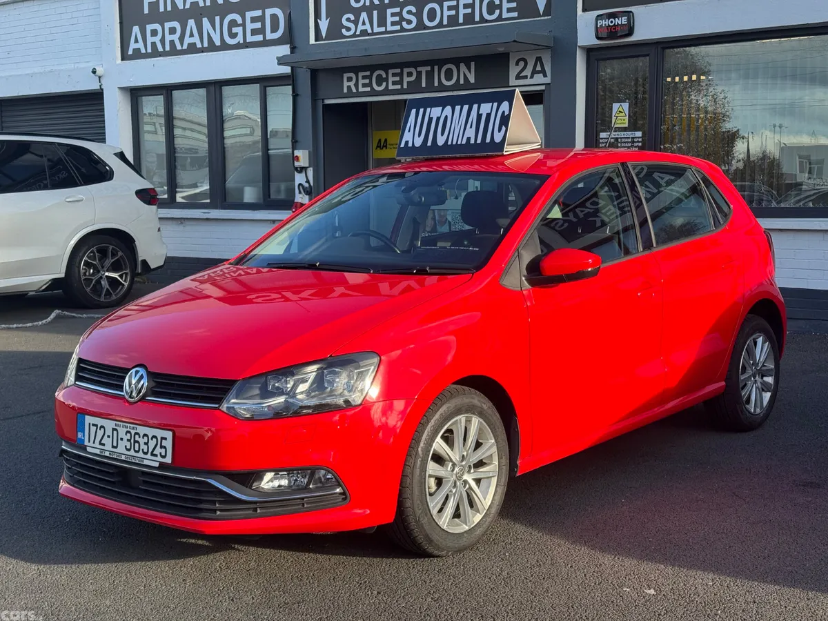 Volkswagen Polo Hatchback, Petrol, 2017, Red