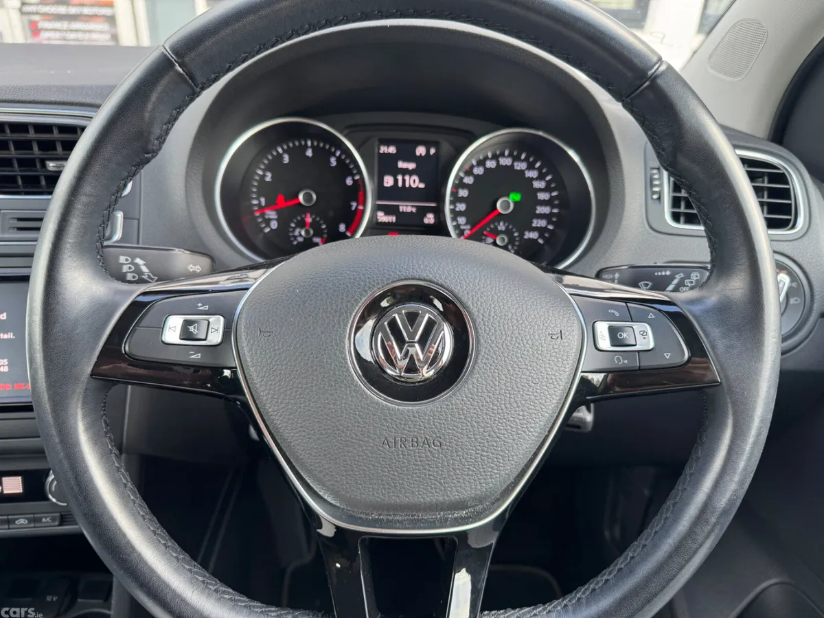 Volkswagen Polo Hatchback, Petrol, 2017, Red