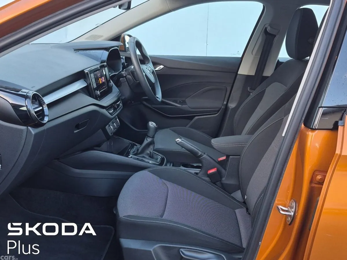 Skoda Fabia Hatchback, Petrol, 2023, Orange