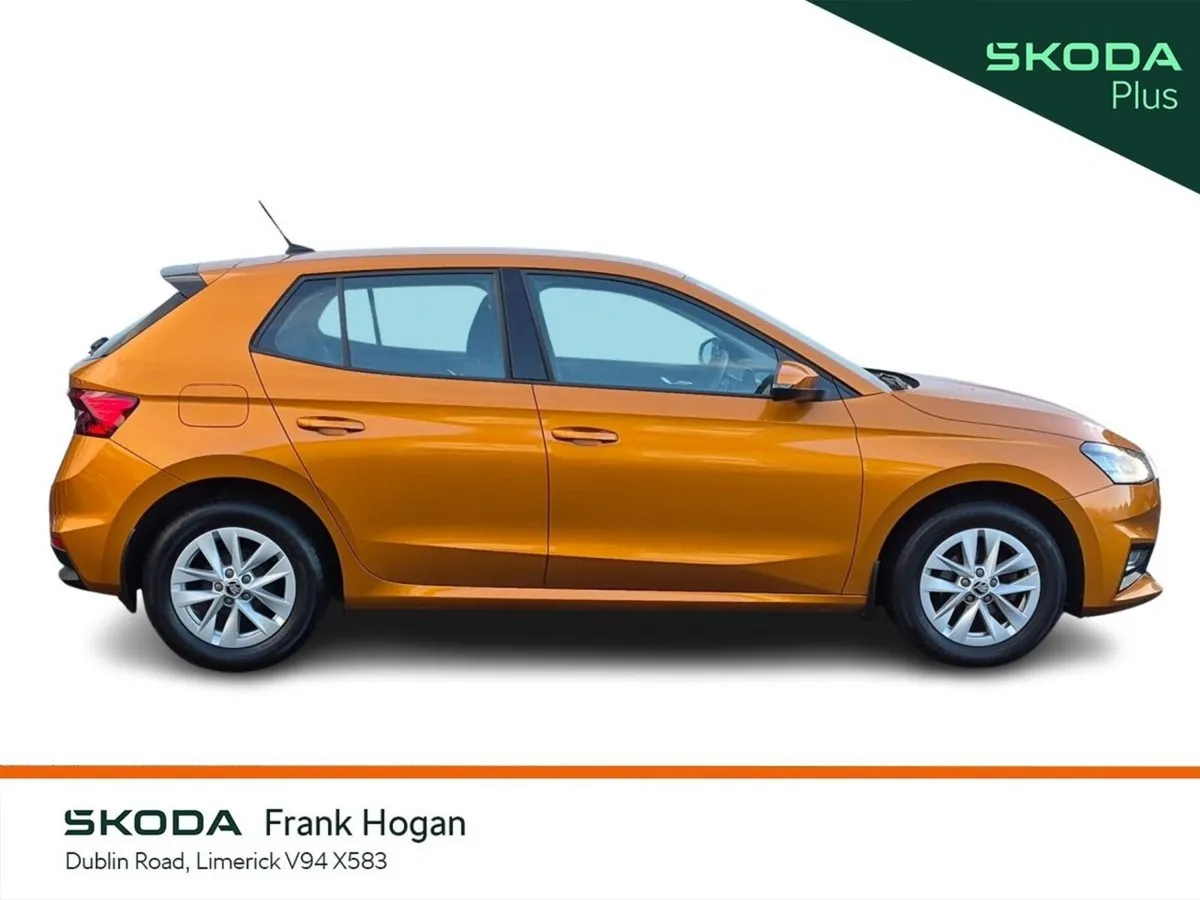 Skoda Fabia Hatchback, Petrol, 2023, Orange