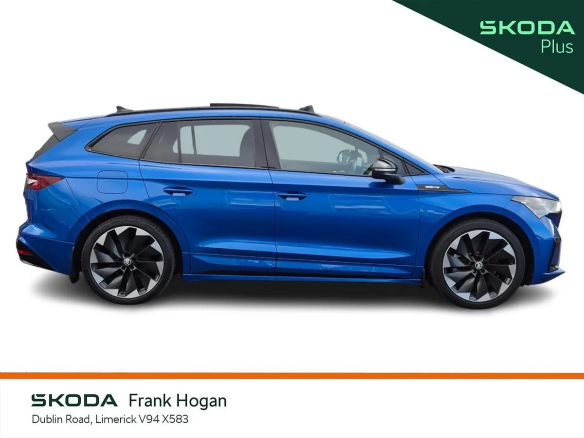 Skoda Enyaq Estate, Electric, 2024, Blue