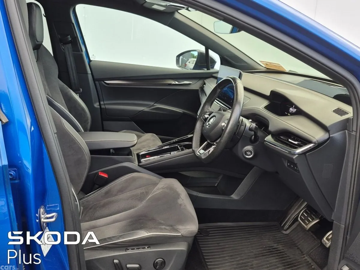 Skoda Enyaq Estate, Electric, 2024, Blue