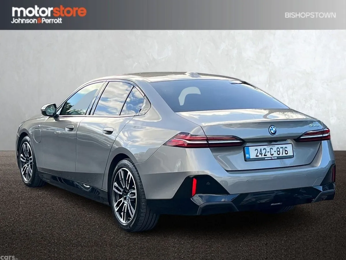 BMW 5-Series Saloon, Petrol Plug-in Hybrid, 2024, Grey