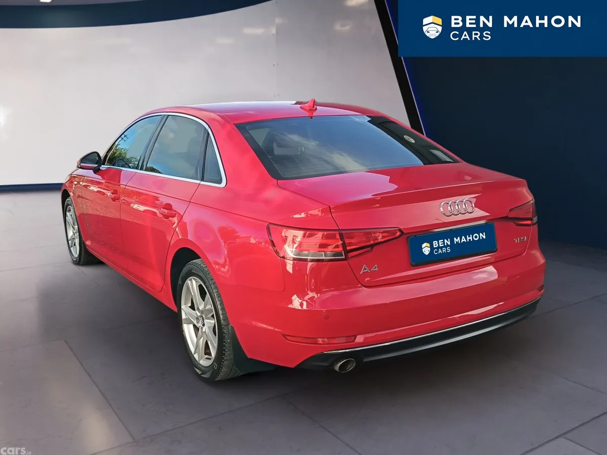 Audi A4 Saloon, Petrol, 2016, Red
