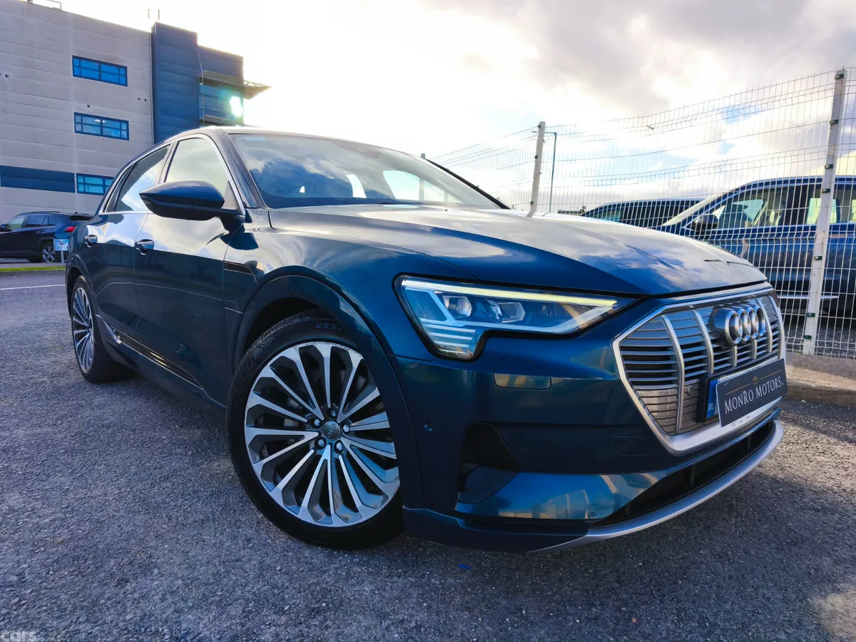 Audi e-tron SUV, Electric, 2020, Blue
