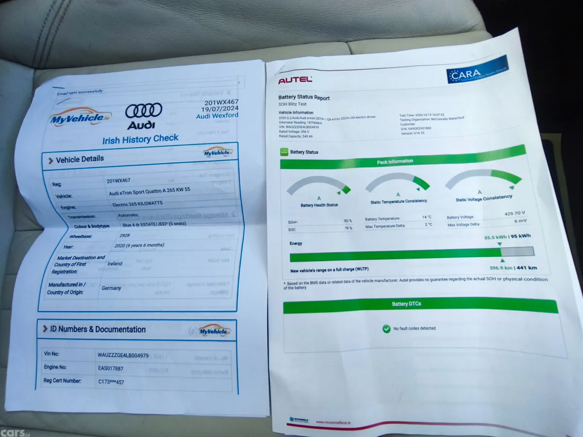 Audi e-tron SUV, Electric, 2020, Blue