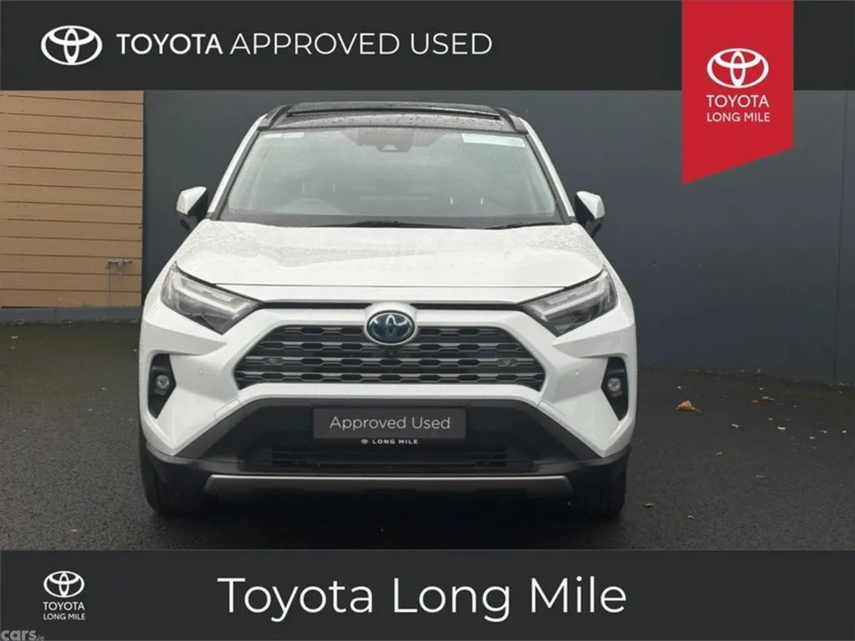Toyota RAV4 SUV, Petrol Hybrid, 2023, White