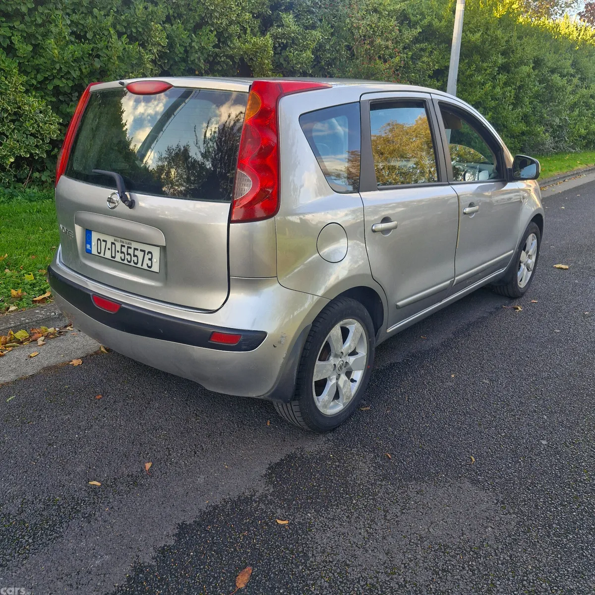 Nissan Note MPV, Petrol, 2007, Silver