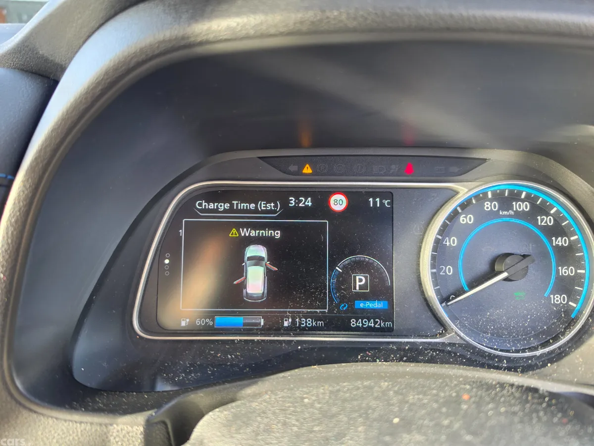 Nissan Leaf Hatchback, Electric, 2019, Red