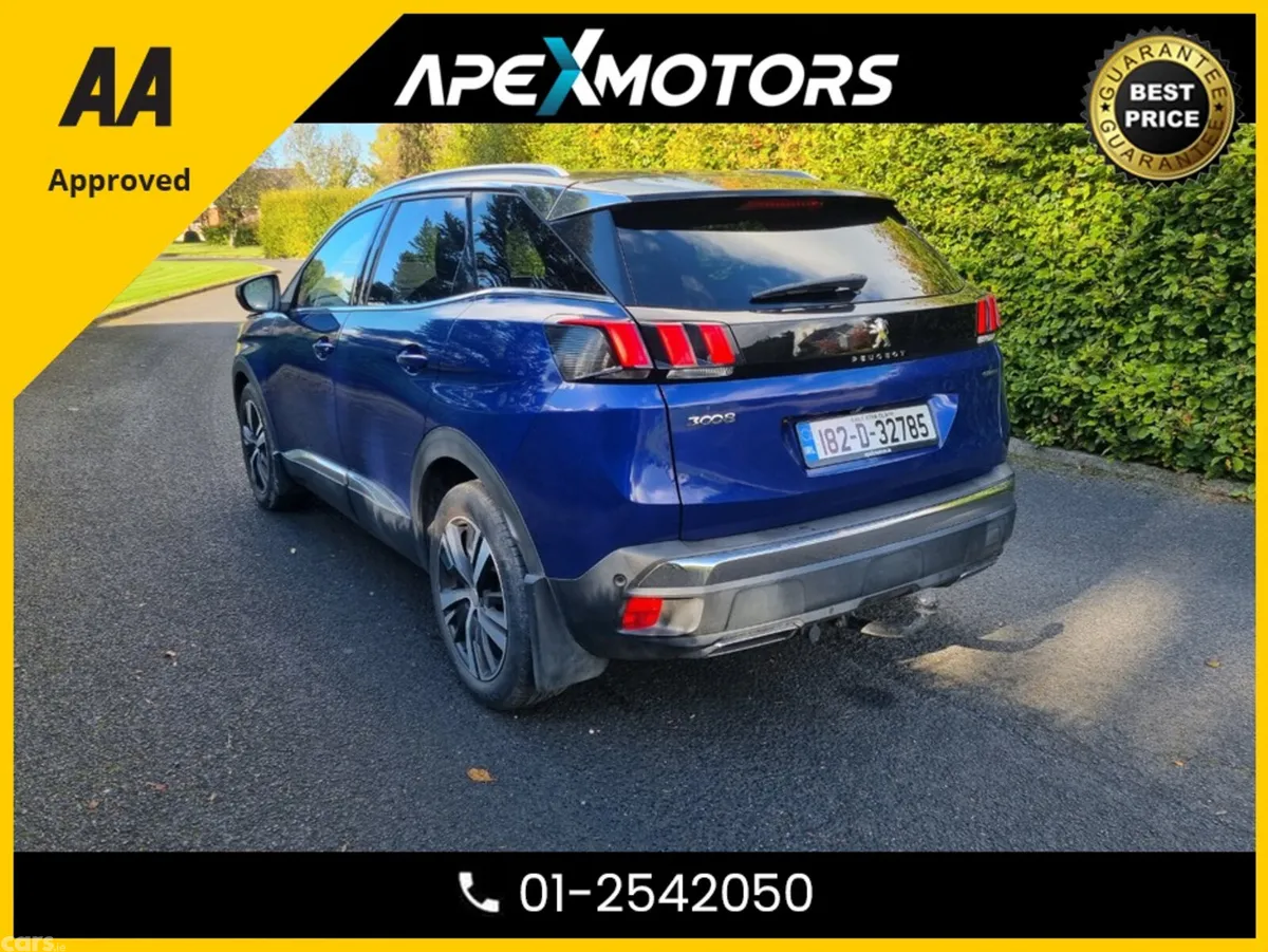 Peugeot 3008 SUV, Diesel, 2018, Blue