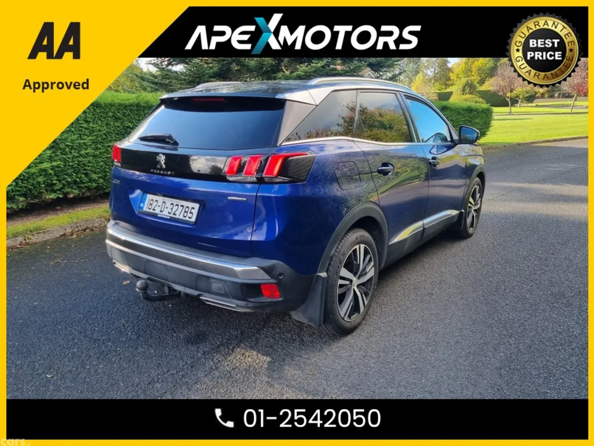 Peugeot 3008 SUV, Diesel, 2018, Blue