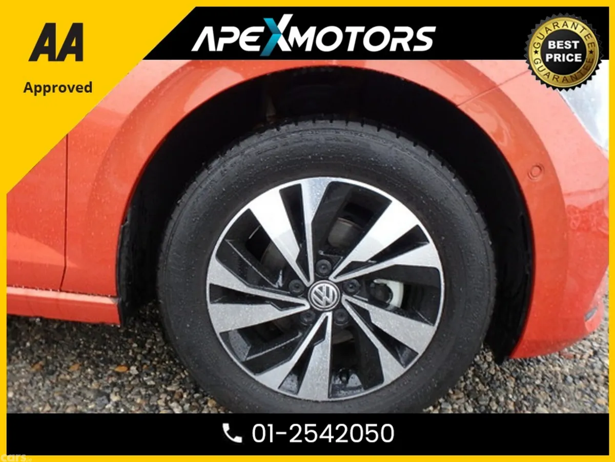 Volkswagen Polo Hatchback, Petrol, 2019, Orange