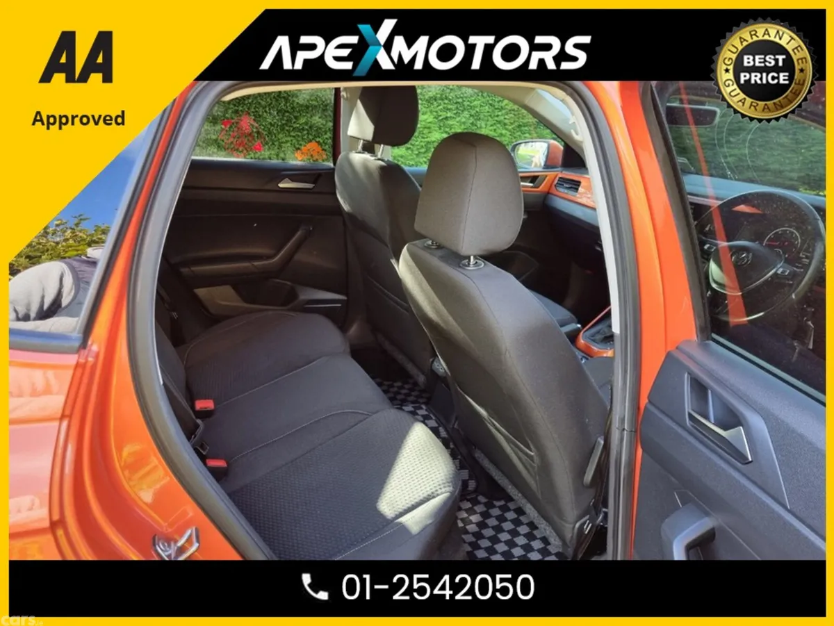 Volkswagen Polo Hatchback, Petrol, 2019, Orange
