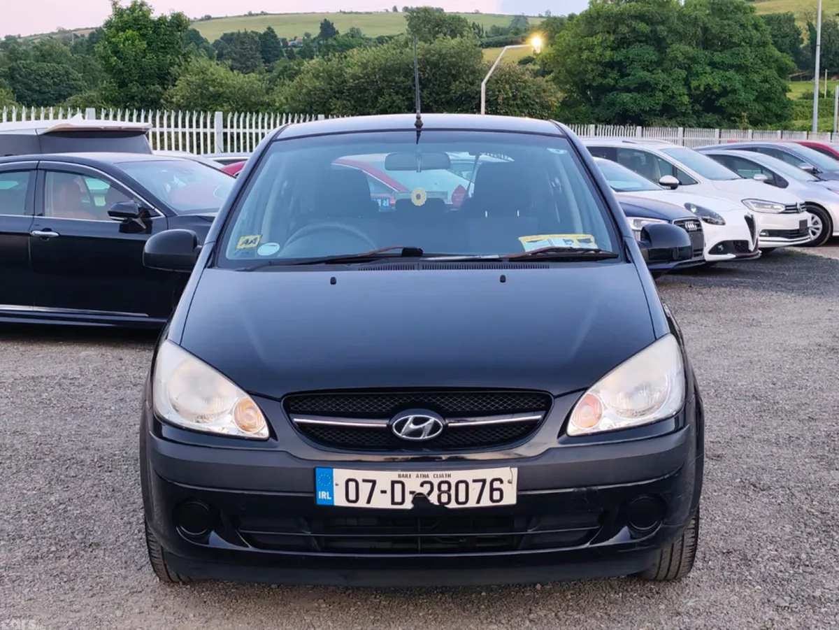 Hyundai Getz Hatchback, Petrol, 2007, Black