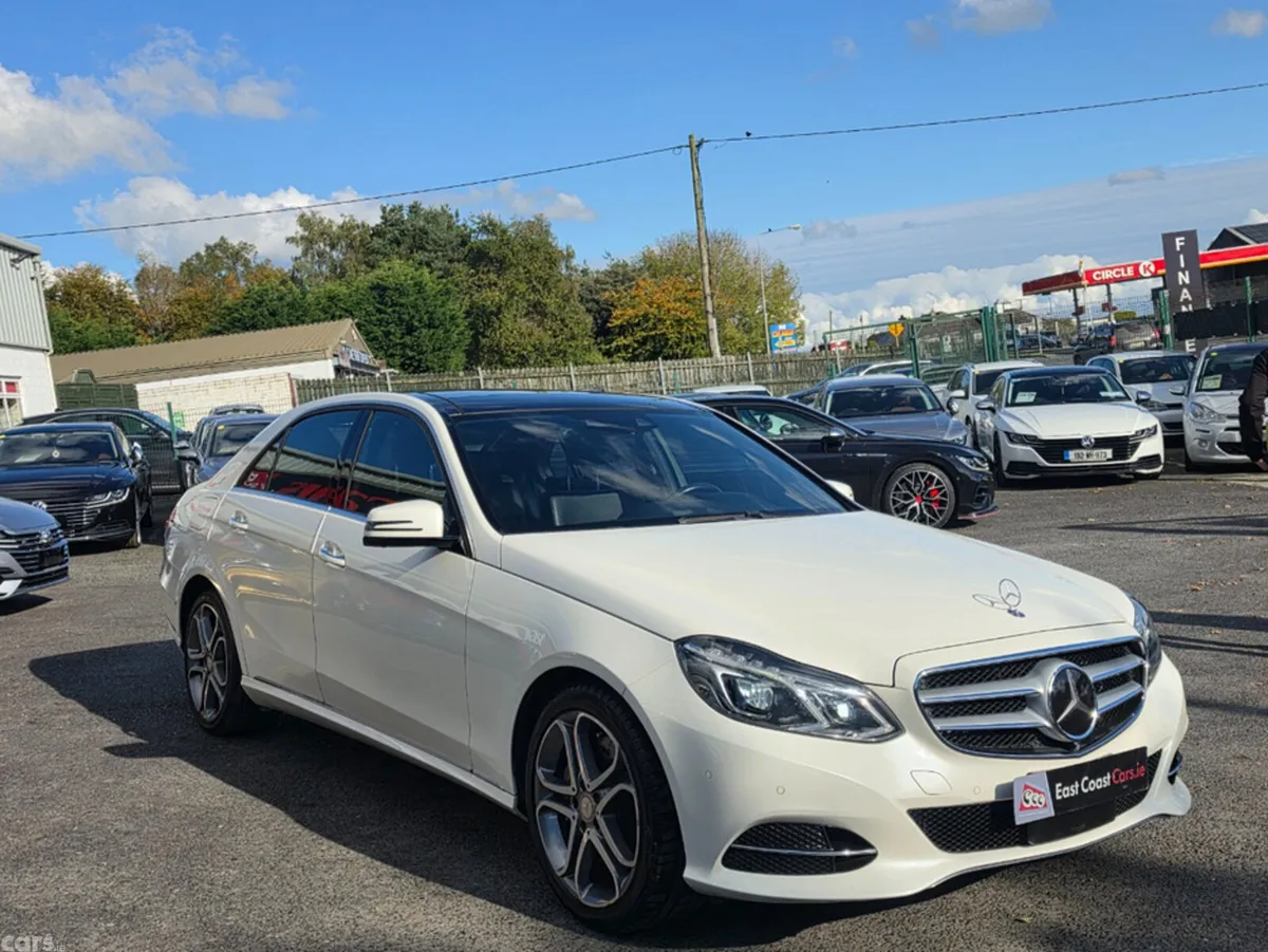 Mercedes-Benz E-Class Saloon, Petrol Hybrid, 2015, White
