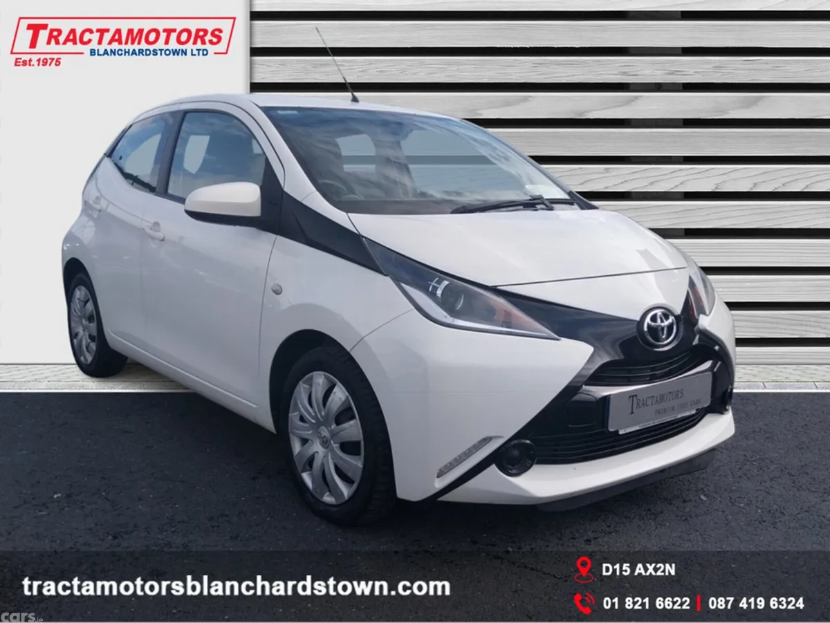 Toyota Aygo Hatchback, Petrol, 2016, White